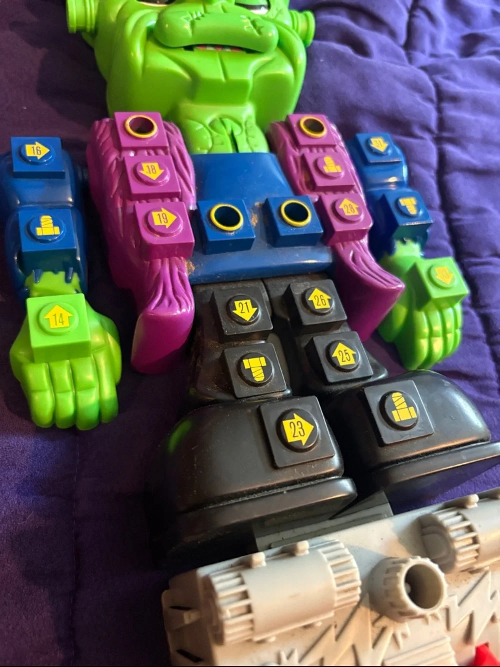 Bolt N Stein 1994 Tomy Frankenstein Board Game Monster Figure-only